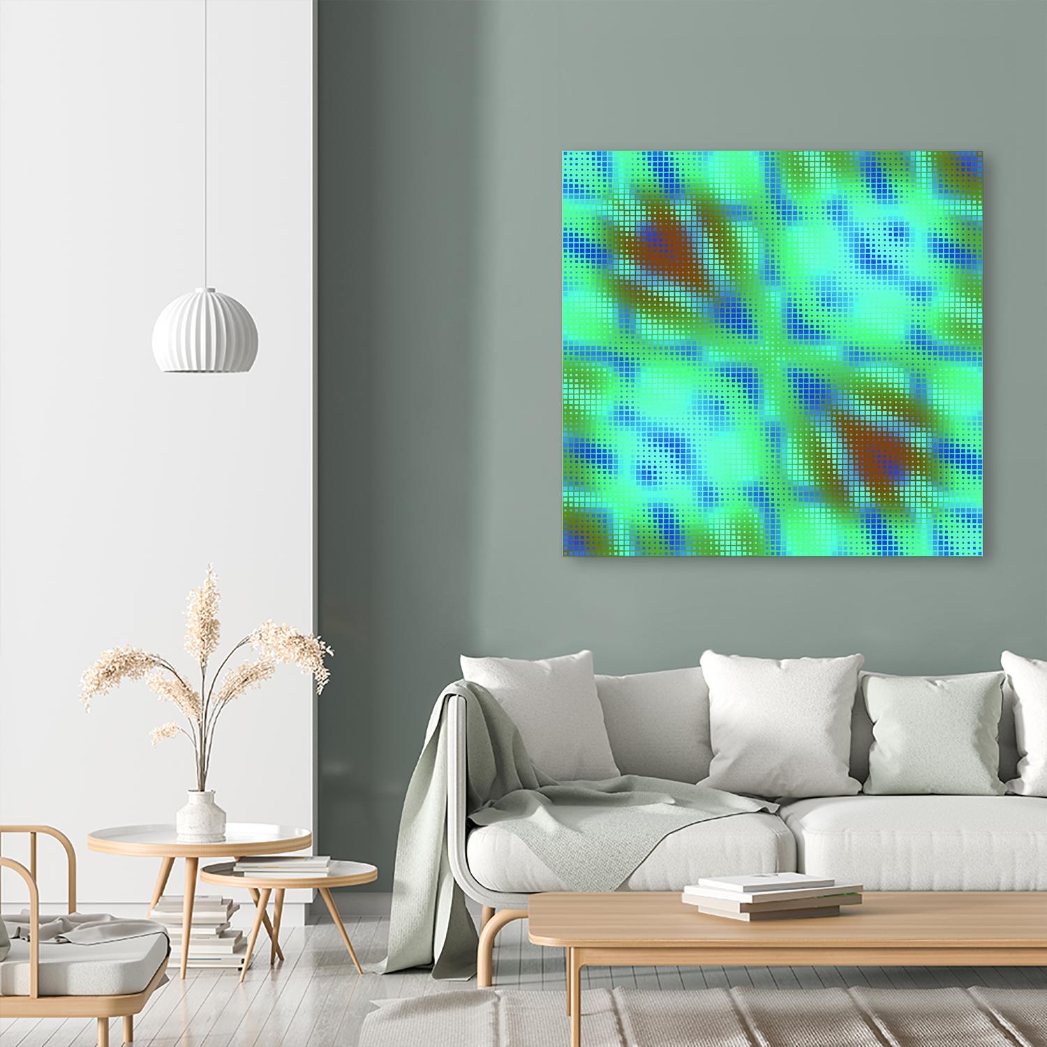 Pi_Dot_Pi_1-1_17 by Xosé Salgado on GIANT ART - orange digital vibrant