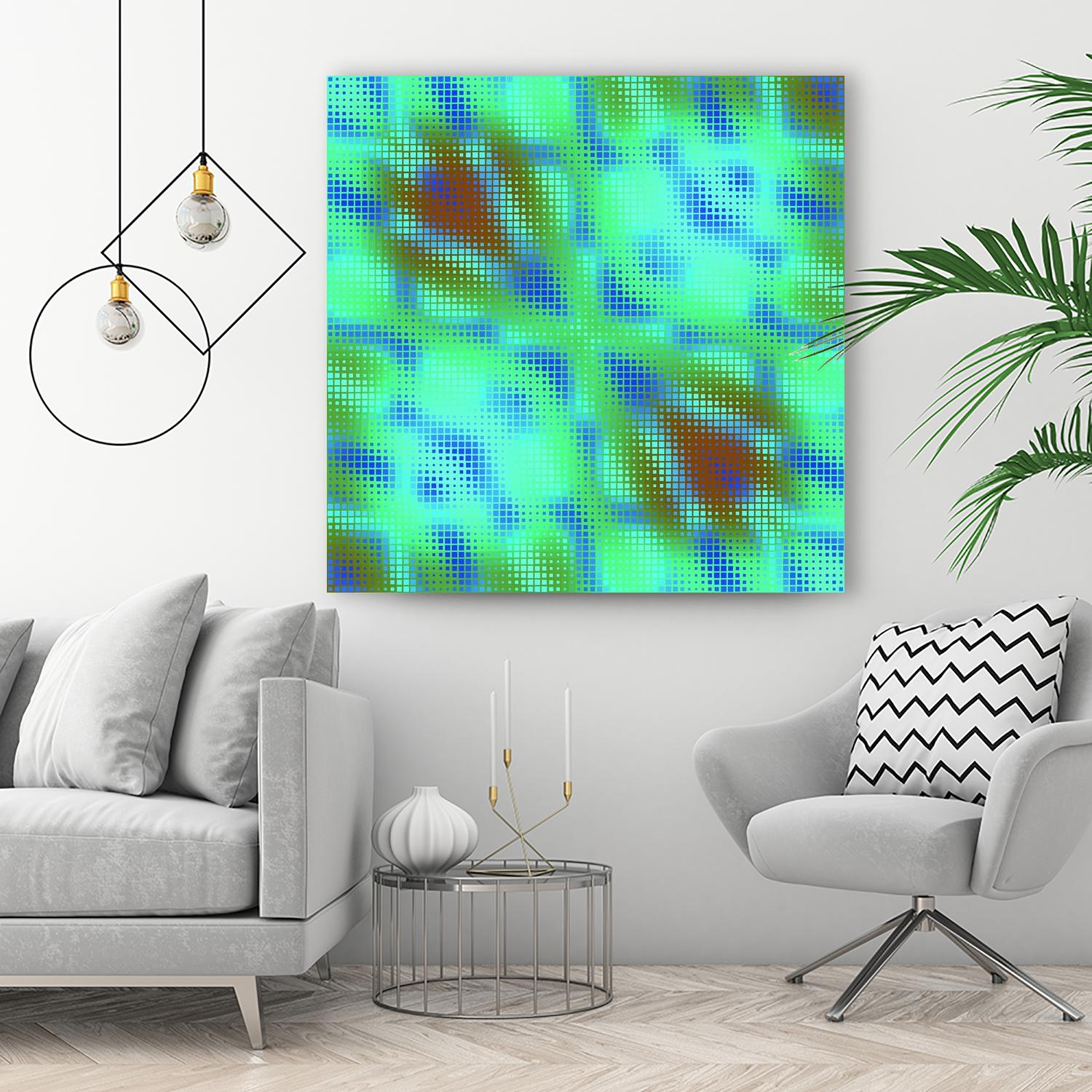 Pi_Dot_Pi_1-1_17 by Xosé Salgado on GIANT ART - orange digital vibrant