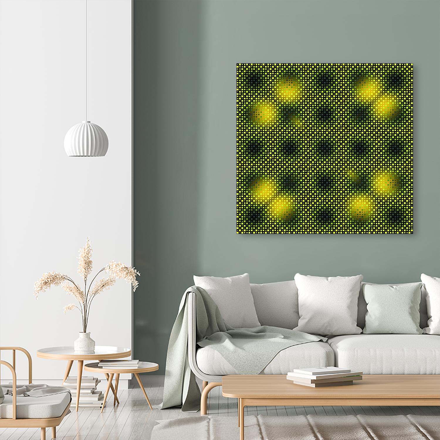 Pi_Dot_Pi_1-4_9 by Xosé Salgado on GIANT ART - black digital square