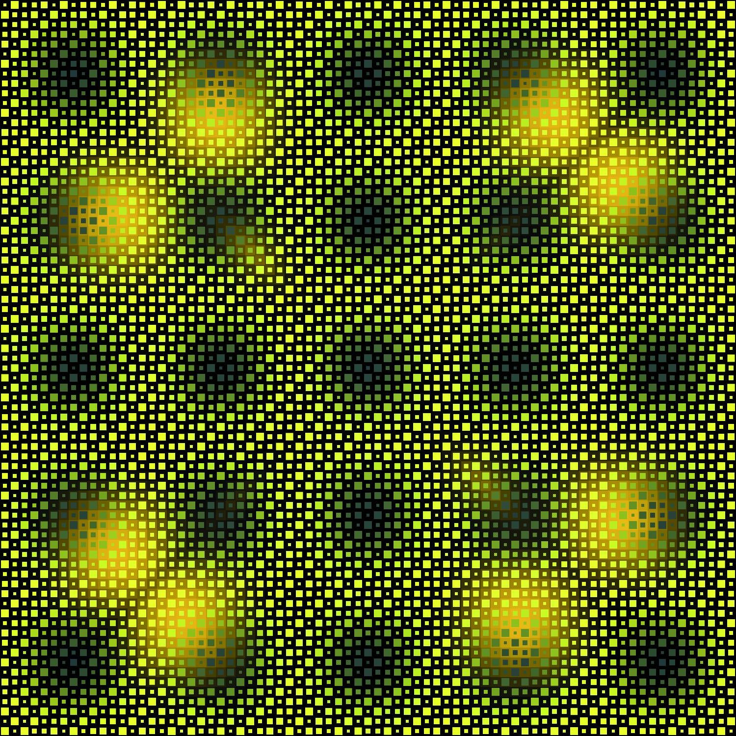 Pi_Dot_Pi_1-4_9 by Xosé Salgado on GIANT ART - black digital square