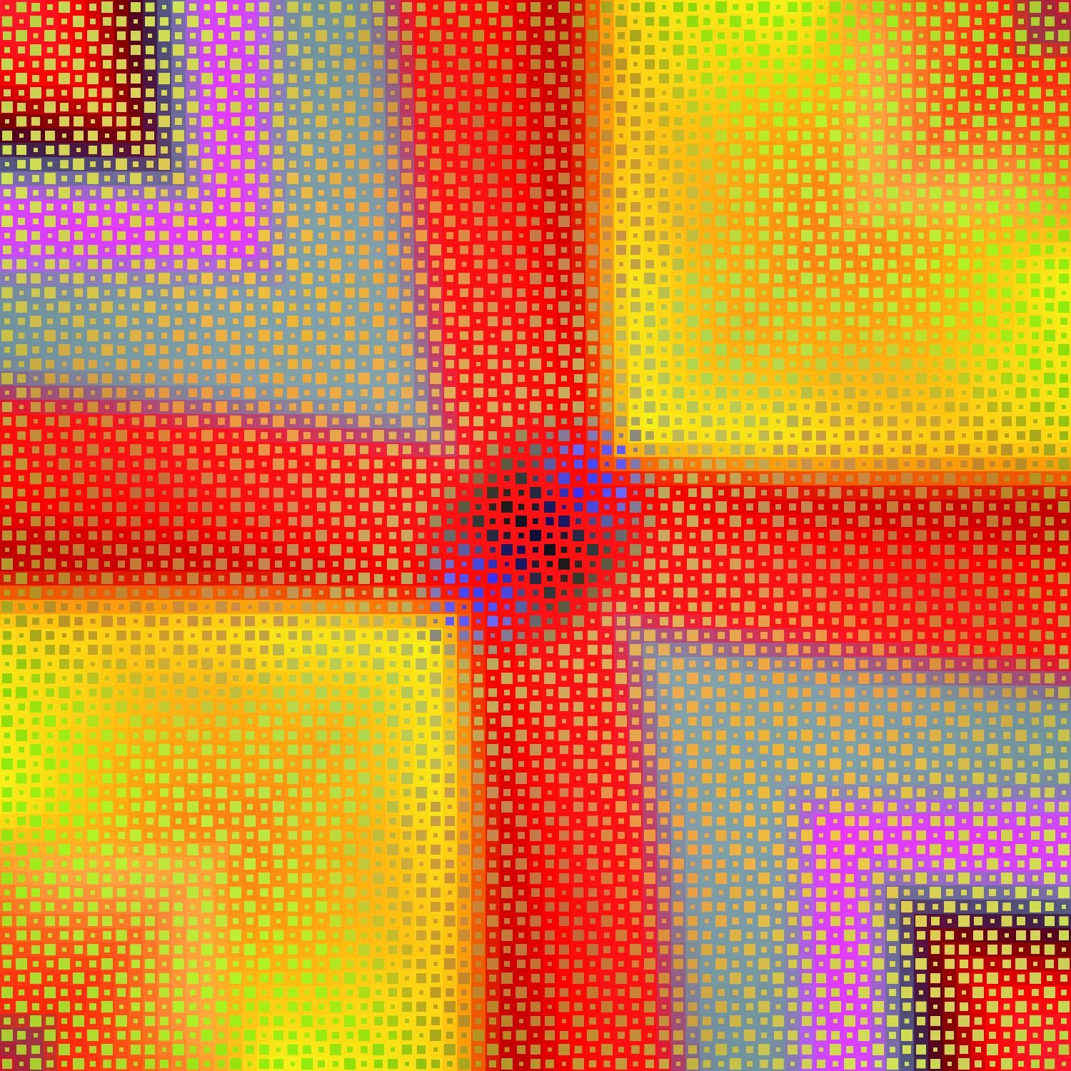 Pi_Dot_Pi_1-6_7 by Xosé Salgado on GIANT ART - orange digital vibration