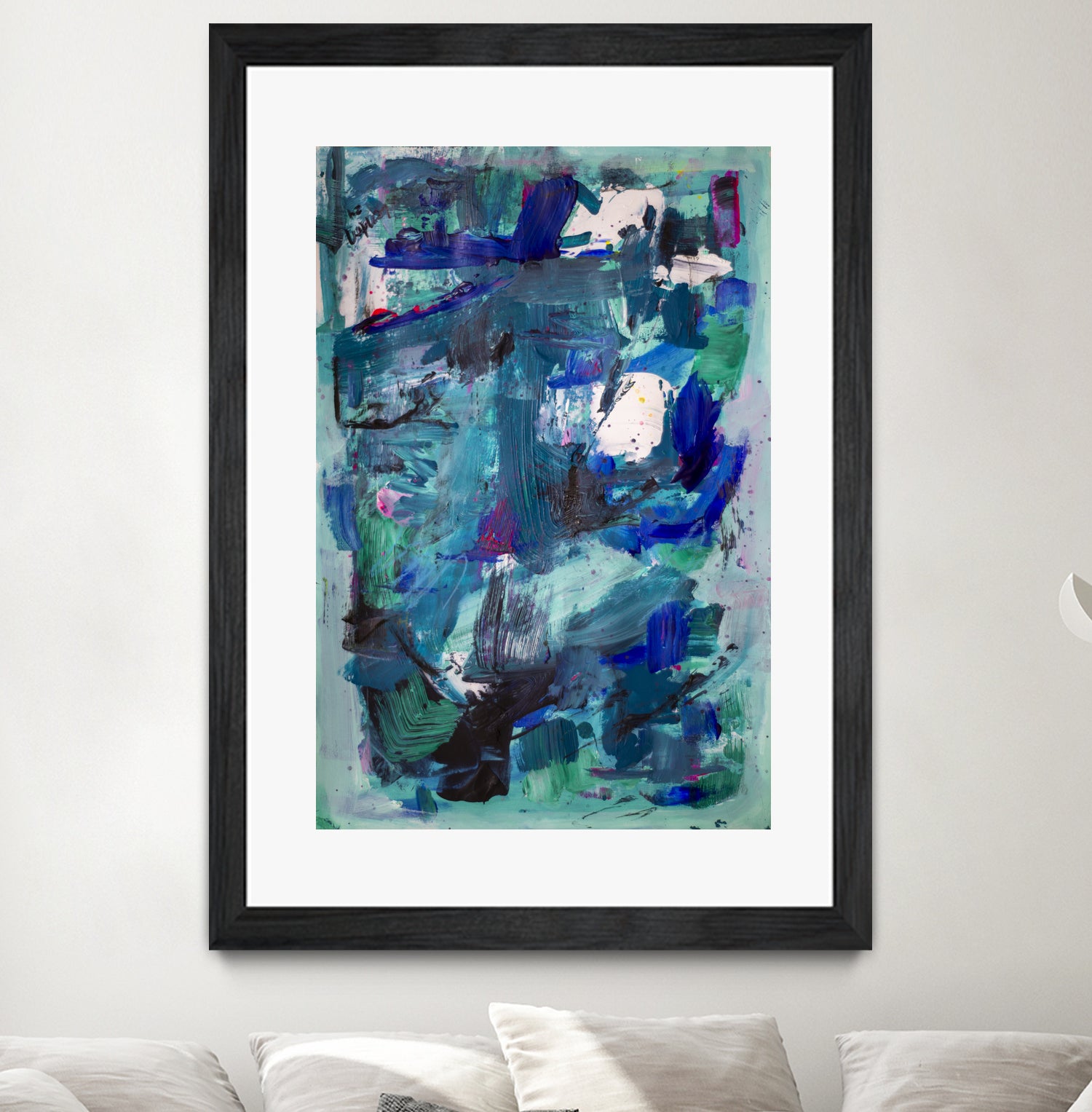 CALL ME I NEED TO SEE IMAGE by Janet London on GIANT ART - abstract