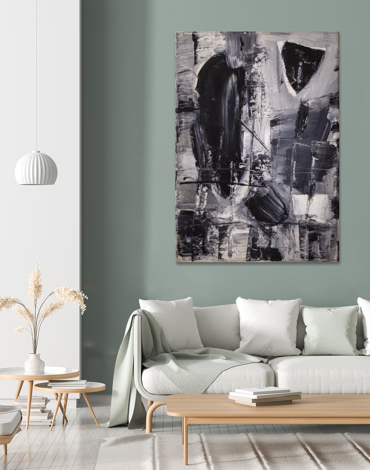 Study in Kline No 2 by Janet London on GIANT ART - black and white abstract