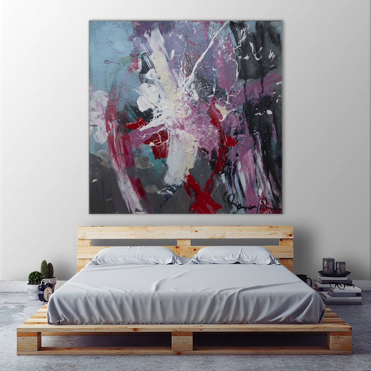 Climax by Doris Savard on GIANT ART - red