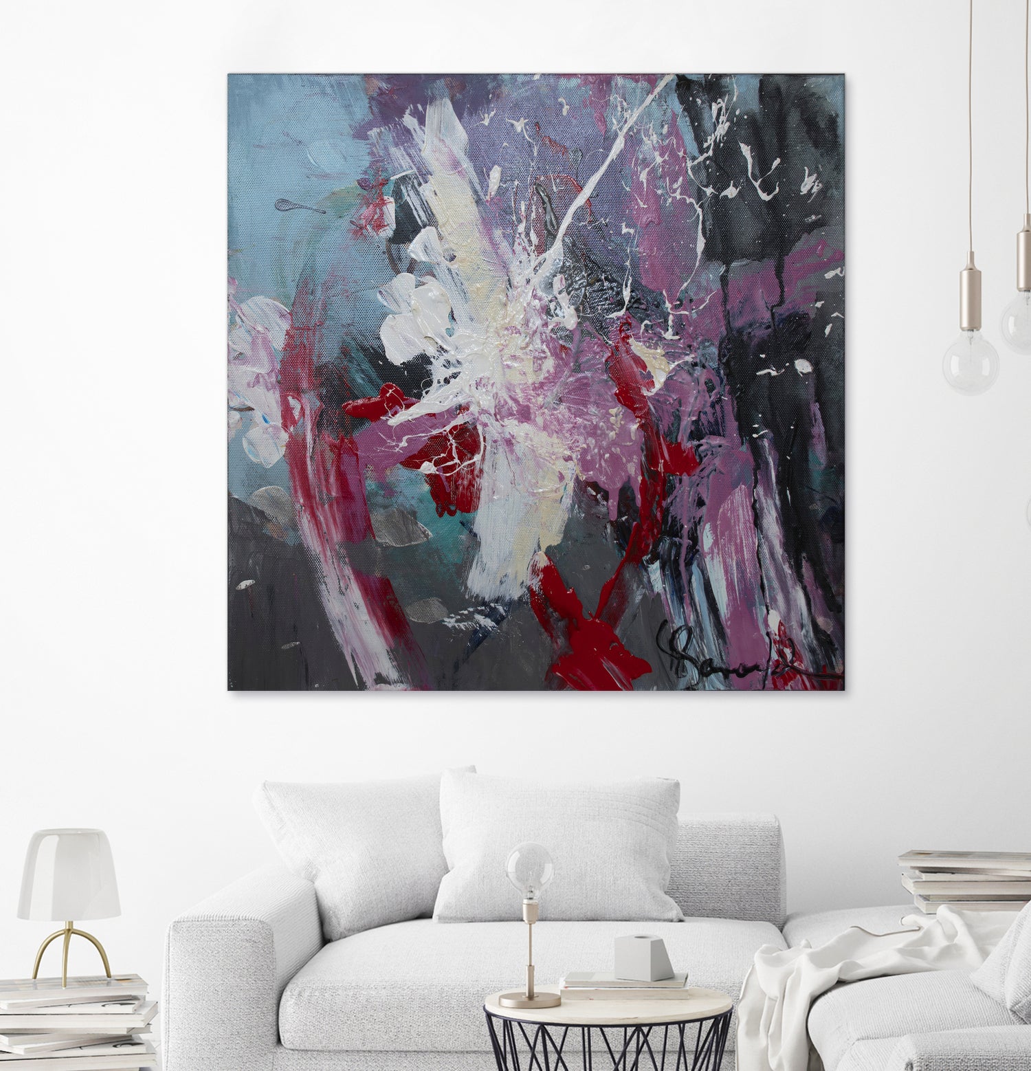 Climax by Doris Savard on GIANT ART - red