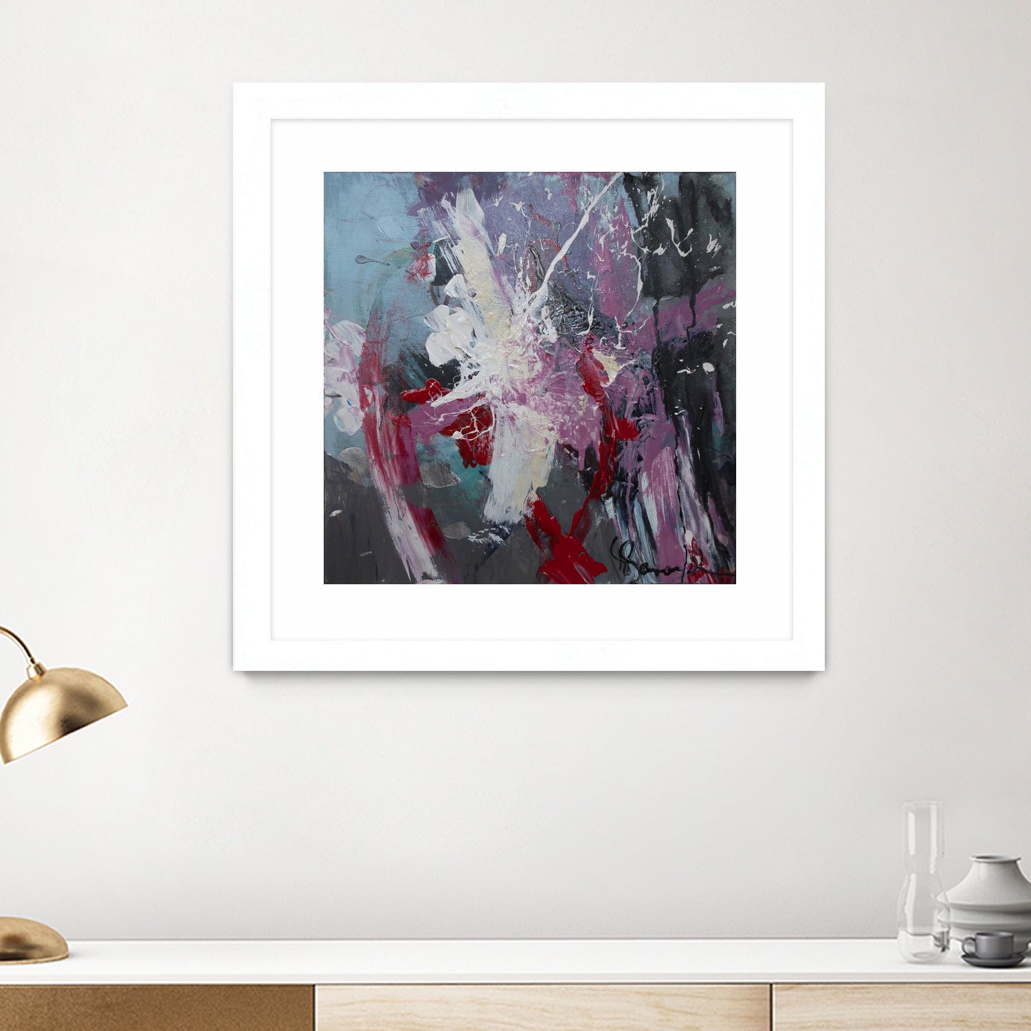 Climax by Doris Savard on GIANT ART - red