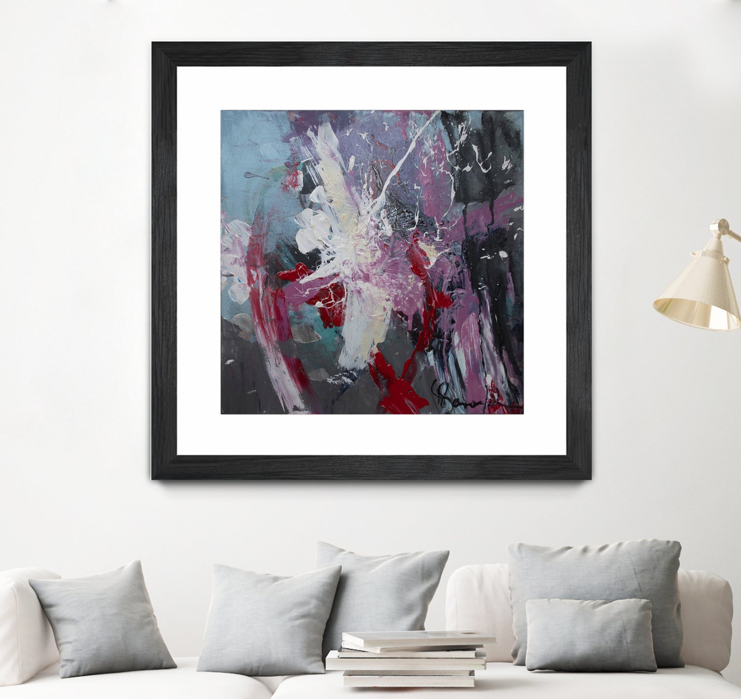 Climax by Doris Savard on GIANT ART - red