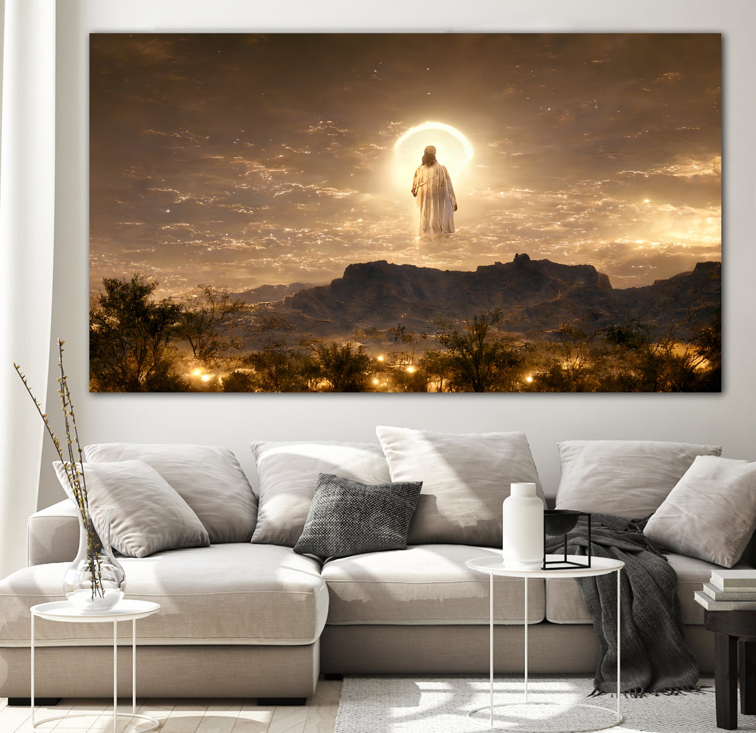 Resurrection of Jesus at night by Evolyre on GIANT ART - digital