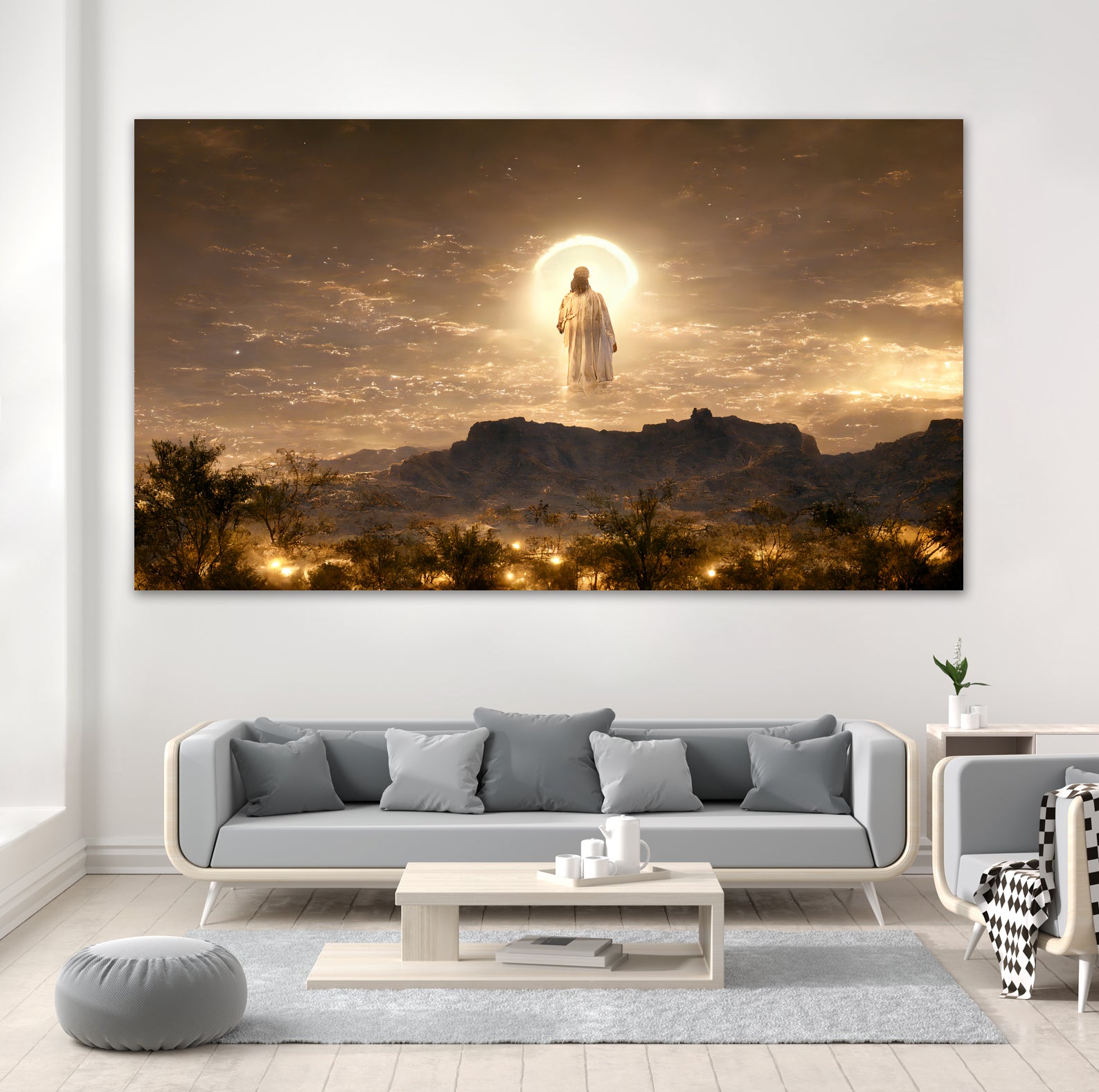 Resurrection of Jesus at night by Evolyre on GIANT ART - digital