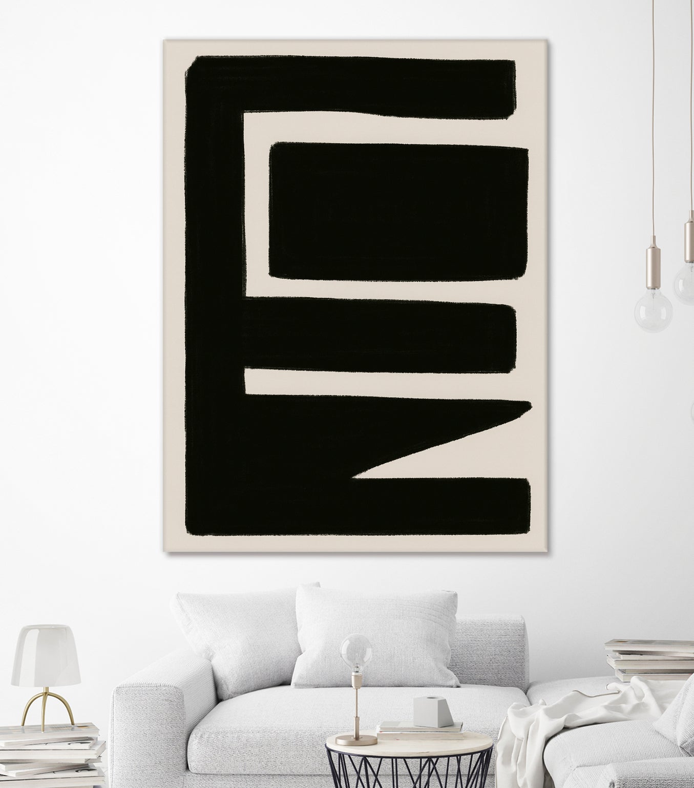 Essence of Line by Ixchel on GIANT ART - black shape