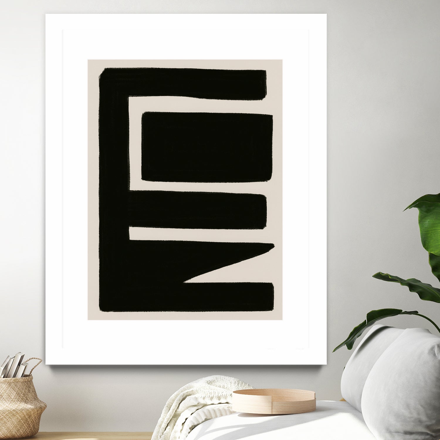 Essence of Line by Ixchel on GIANT ART - black shape