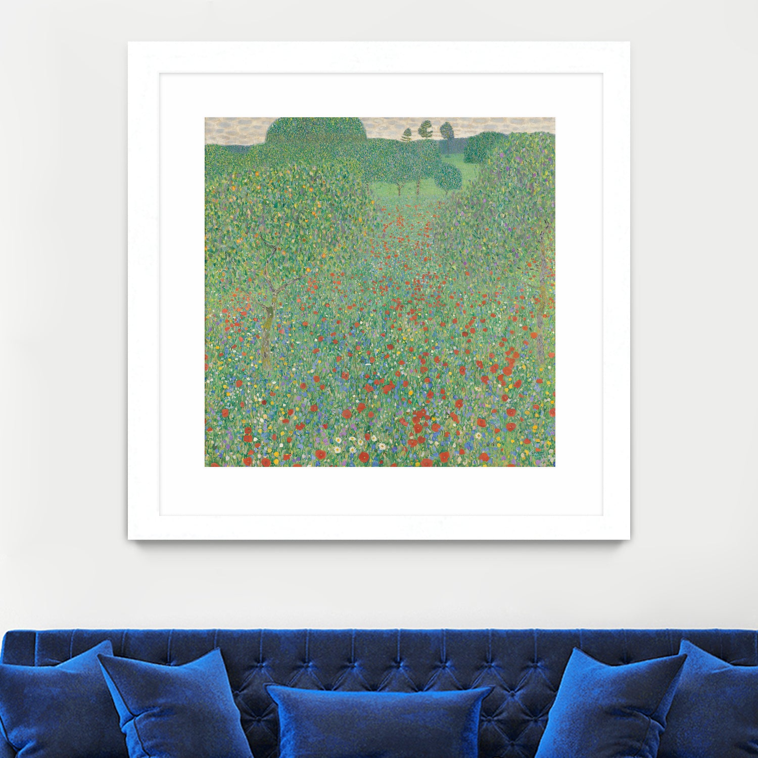 Blühender Mohn by Gustav Klimt on GIANT ART