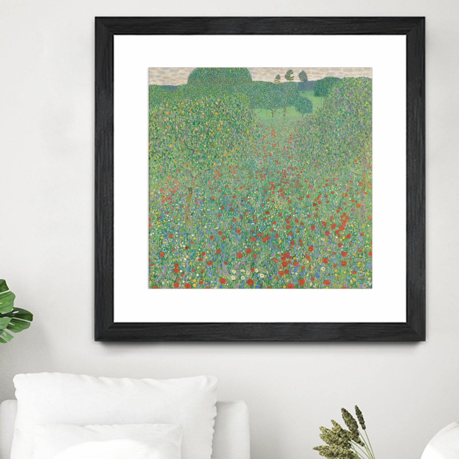 Blühender Mohn by Gustav Klimt on GIANT ART