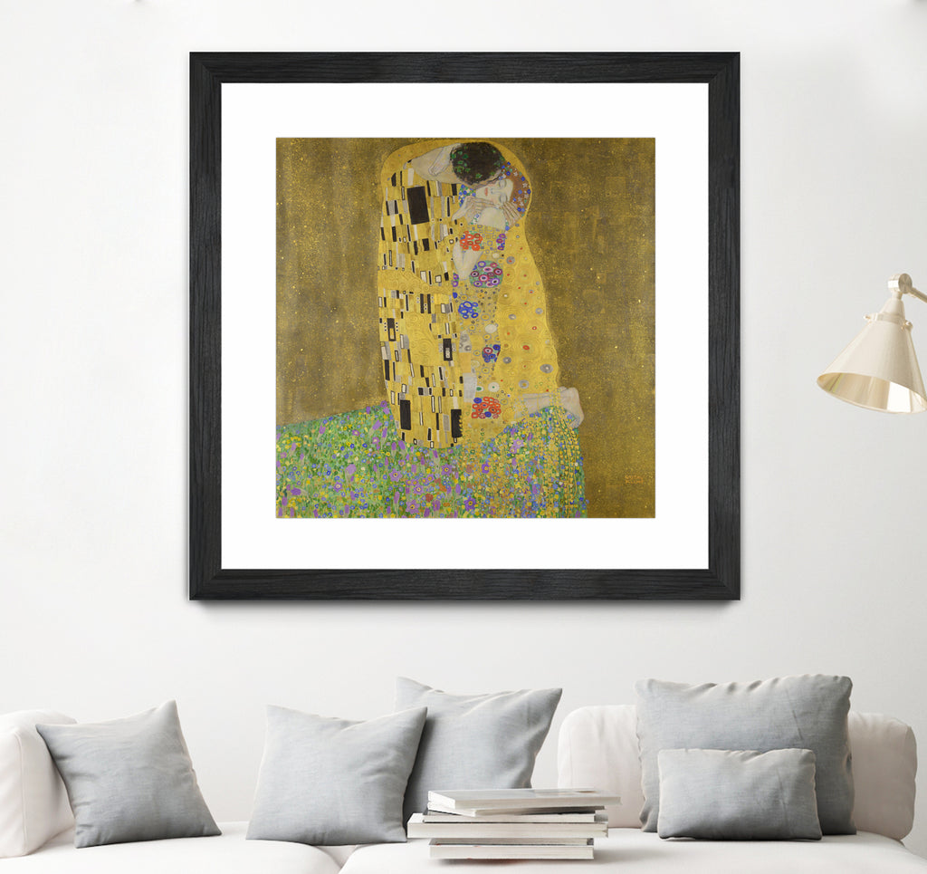 The Kiss by Gustave Klimt  on GIANT ART - museums