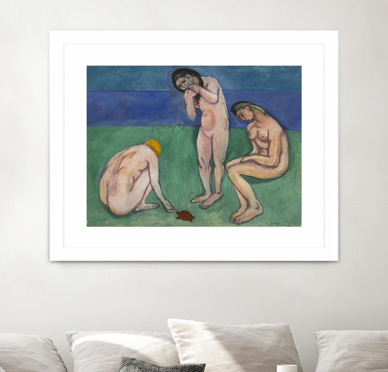 Bathers with Turtle, 1907 by Henri Matisse on GIANT ART - masters
