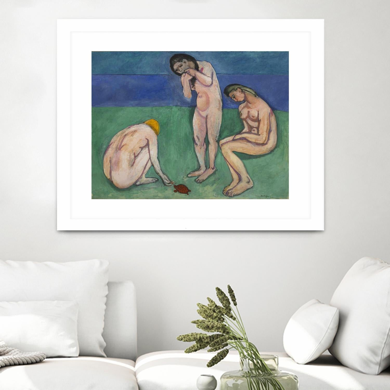 Bathers with Turtle, 1907 by Henri Matisse on GIANT ART - masters