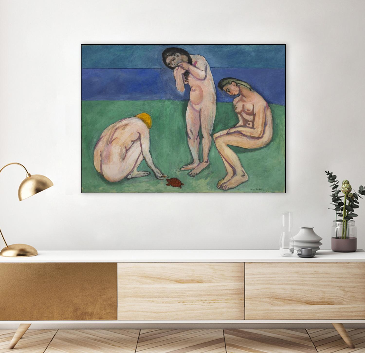 Bathers with Turtle, 1907 by Henri Matisse on GIANT ART - masters