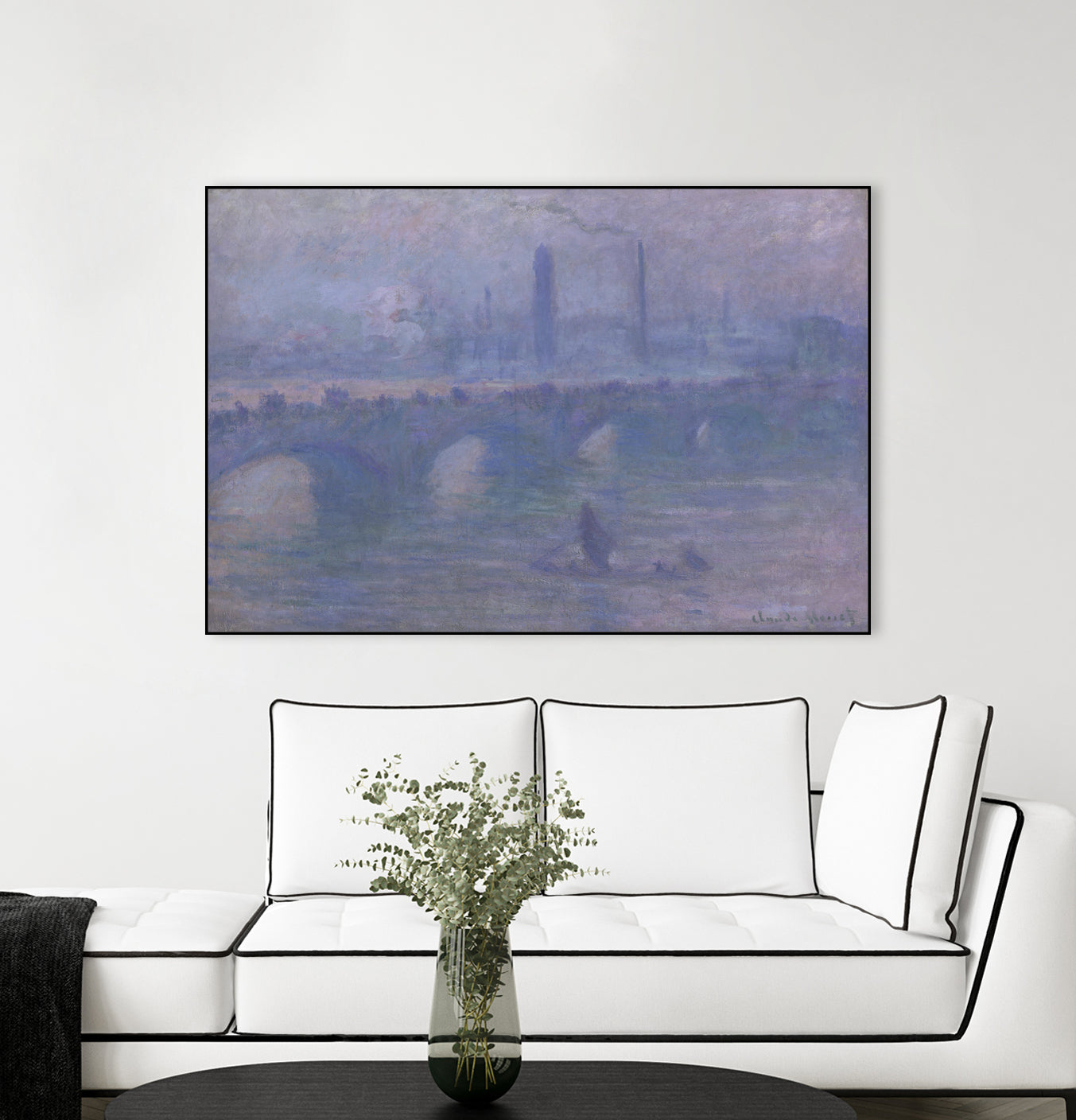 Waterloo Bridge, Morning Fog 1901 by Claude Monet on GIANT ART