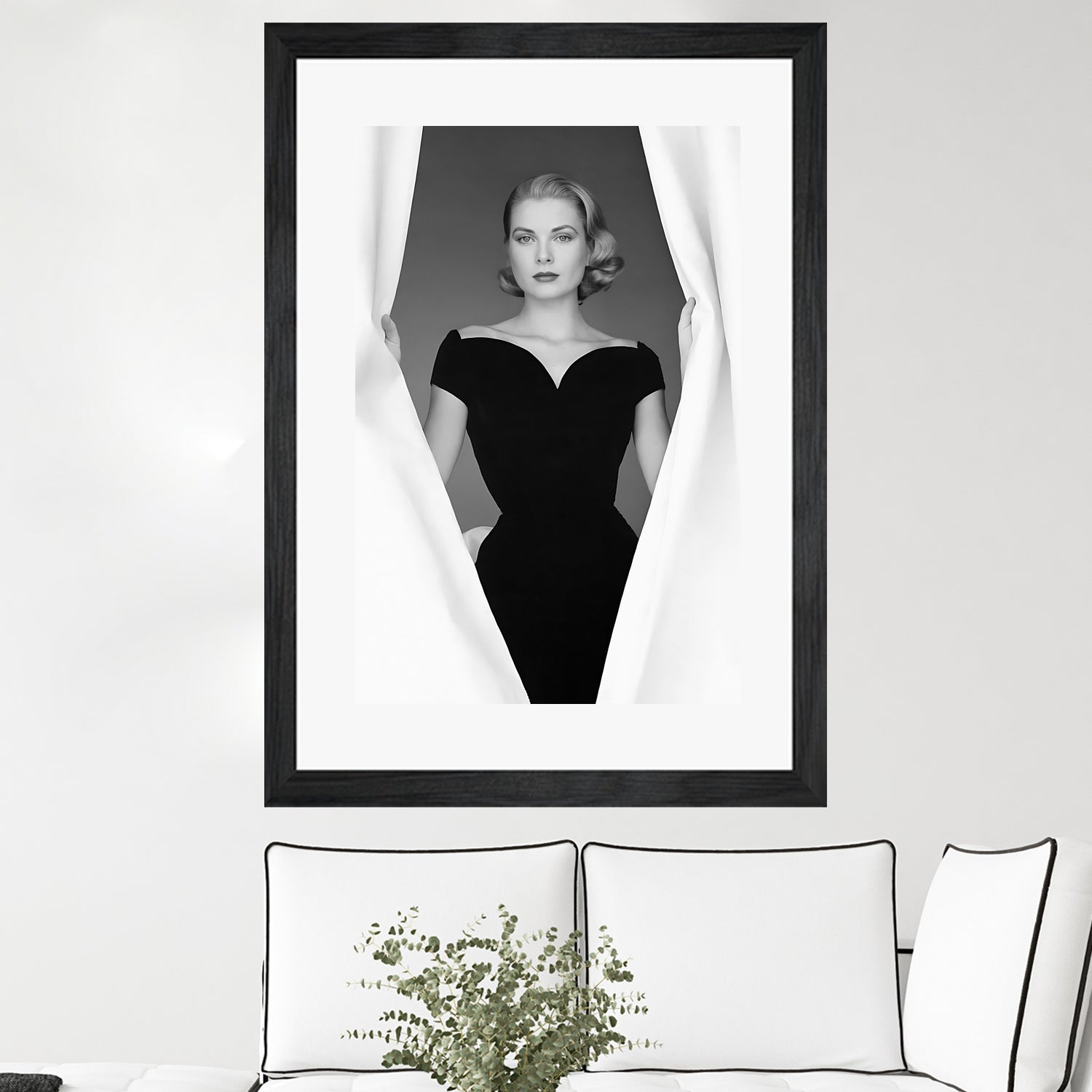Grace Kelly by M Studio on GIANT ART - black and white photographie actress