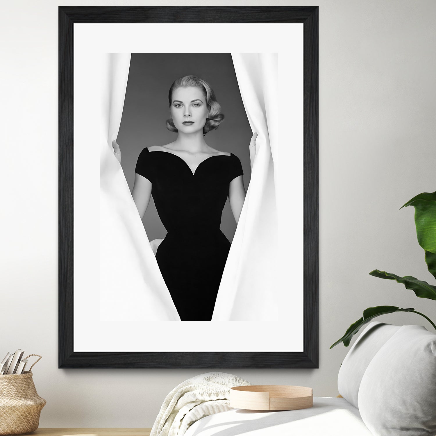 Grace Kelly by M Studio on GIANT ART - black and white photographie actress