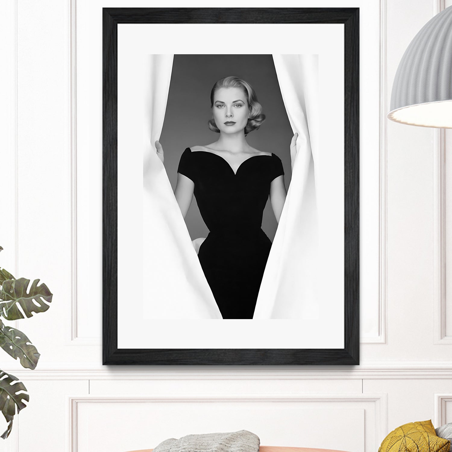 Grace Kelly by M Studio on GIANT ART - black and white photographie actress