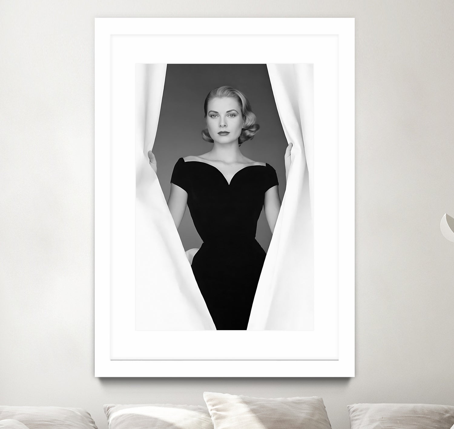 Grace Kelly by M Studio on GIANT ART - black and white photographie actress