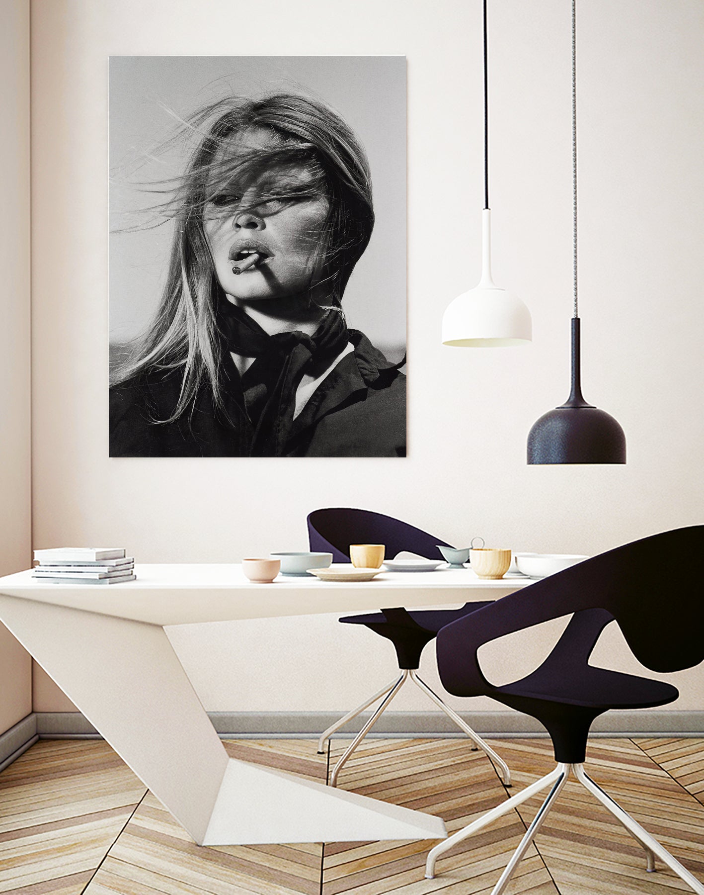Brigitte Bardot by M Studio on GIANT ART - black and white black and white bardot