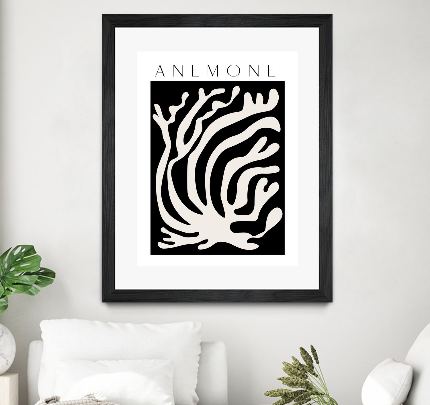 Anémone by M Studio on GIANT ART - beige