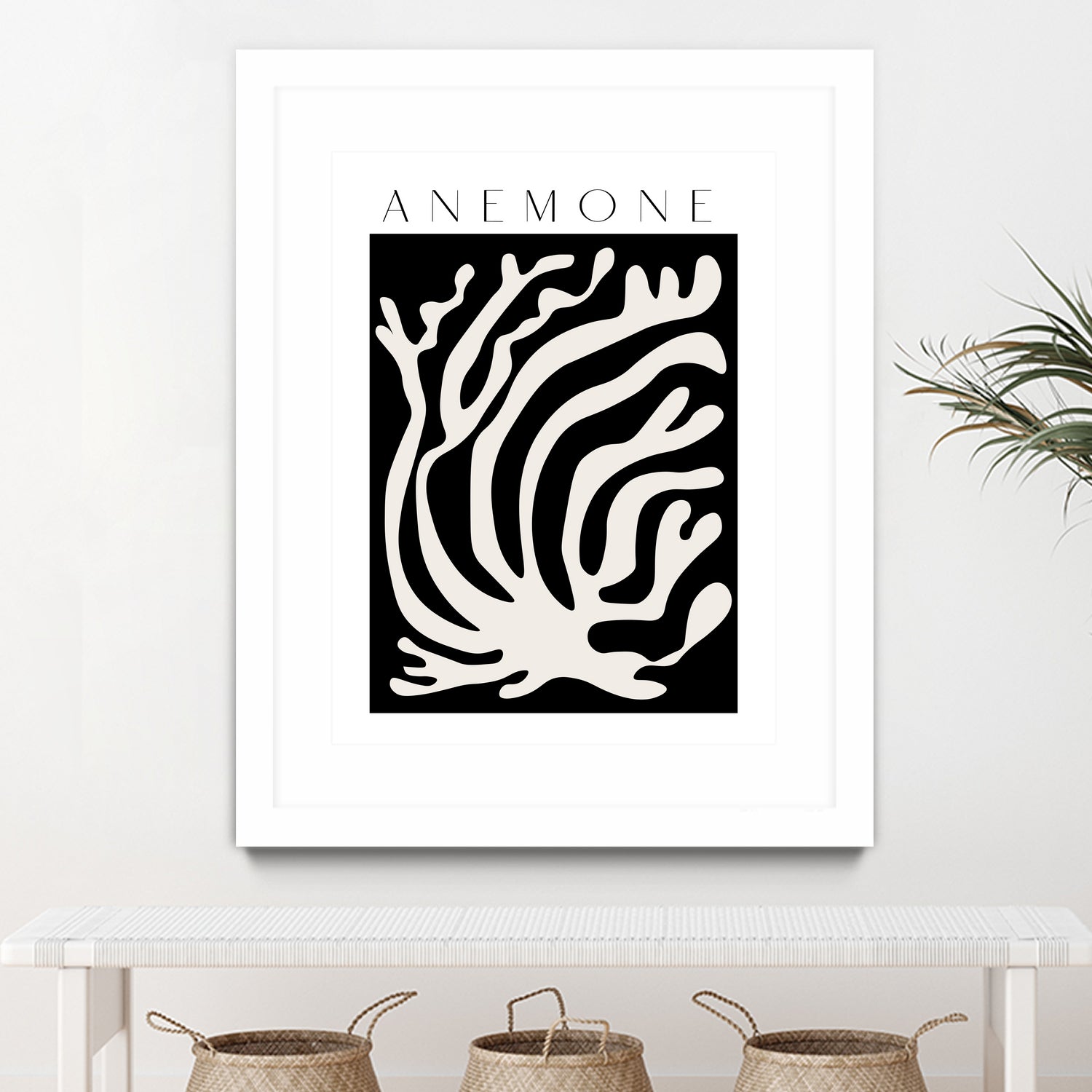 Anémone by M Studio on GIANT ART - beige