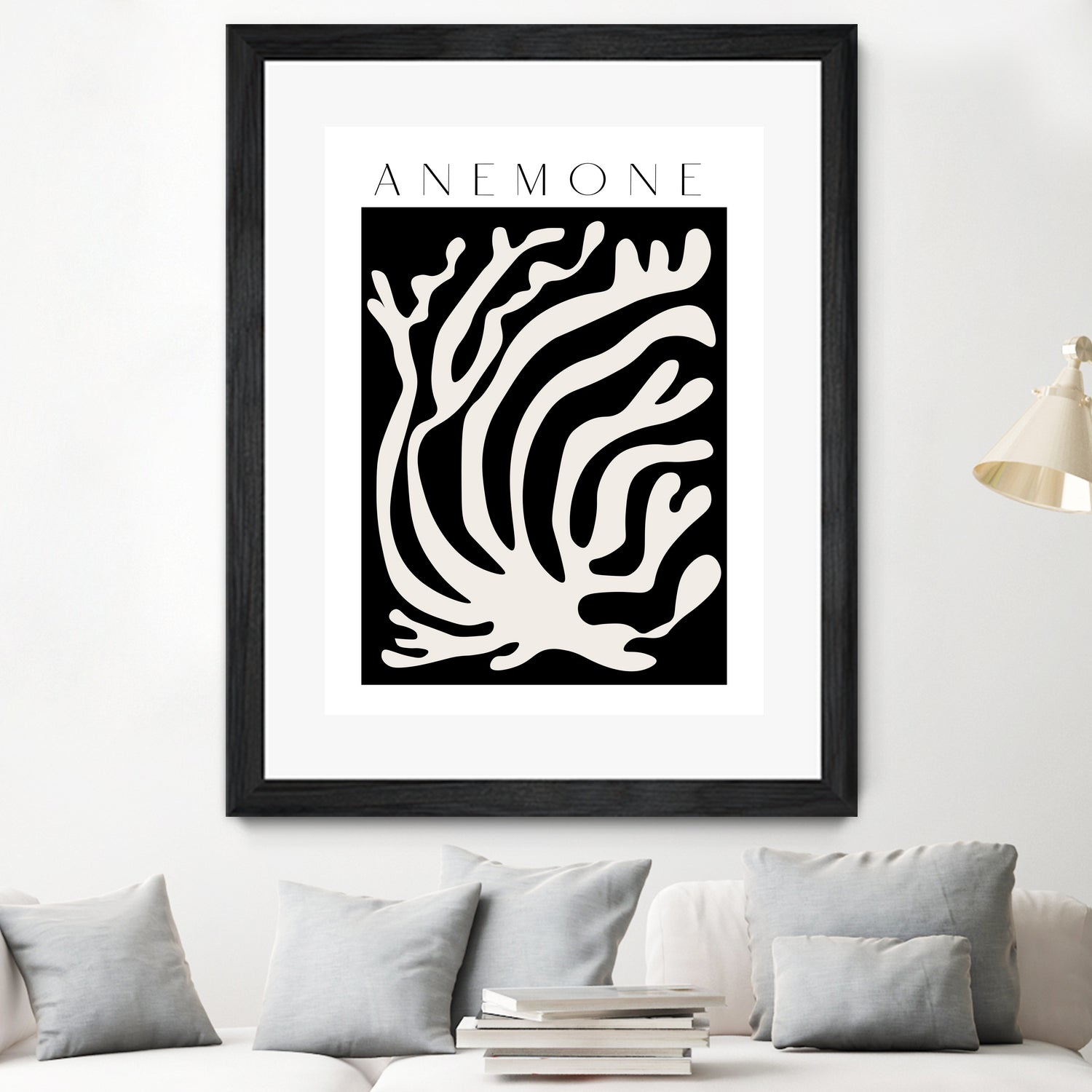 Anémone by M Studio on GIANT ART - beige