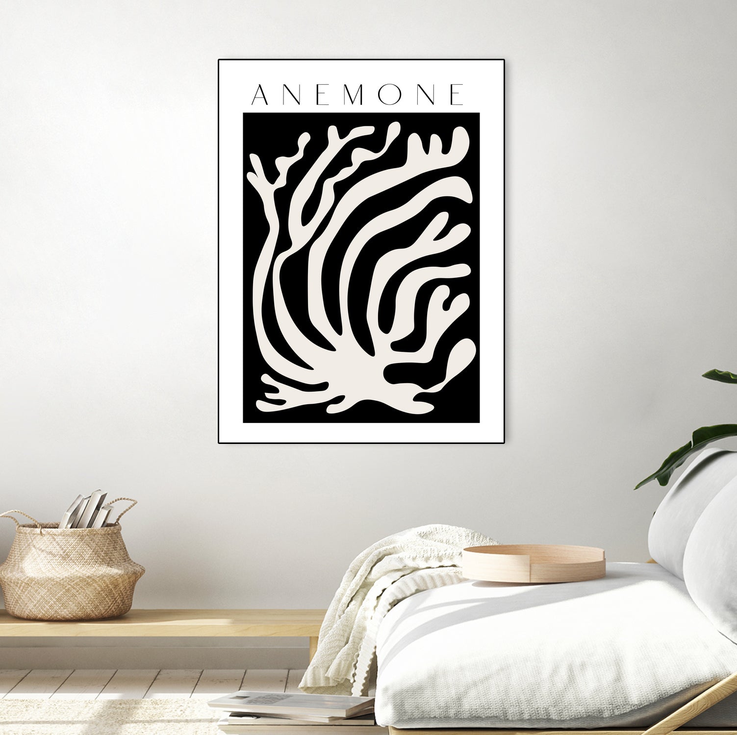 Anémone by M Studio on GIANT ART - beige