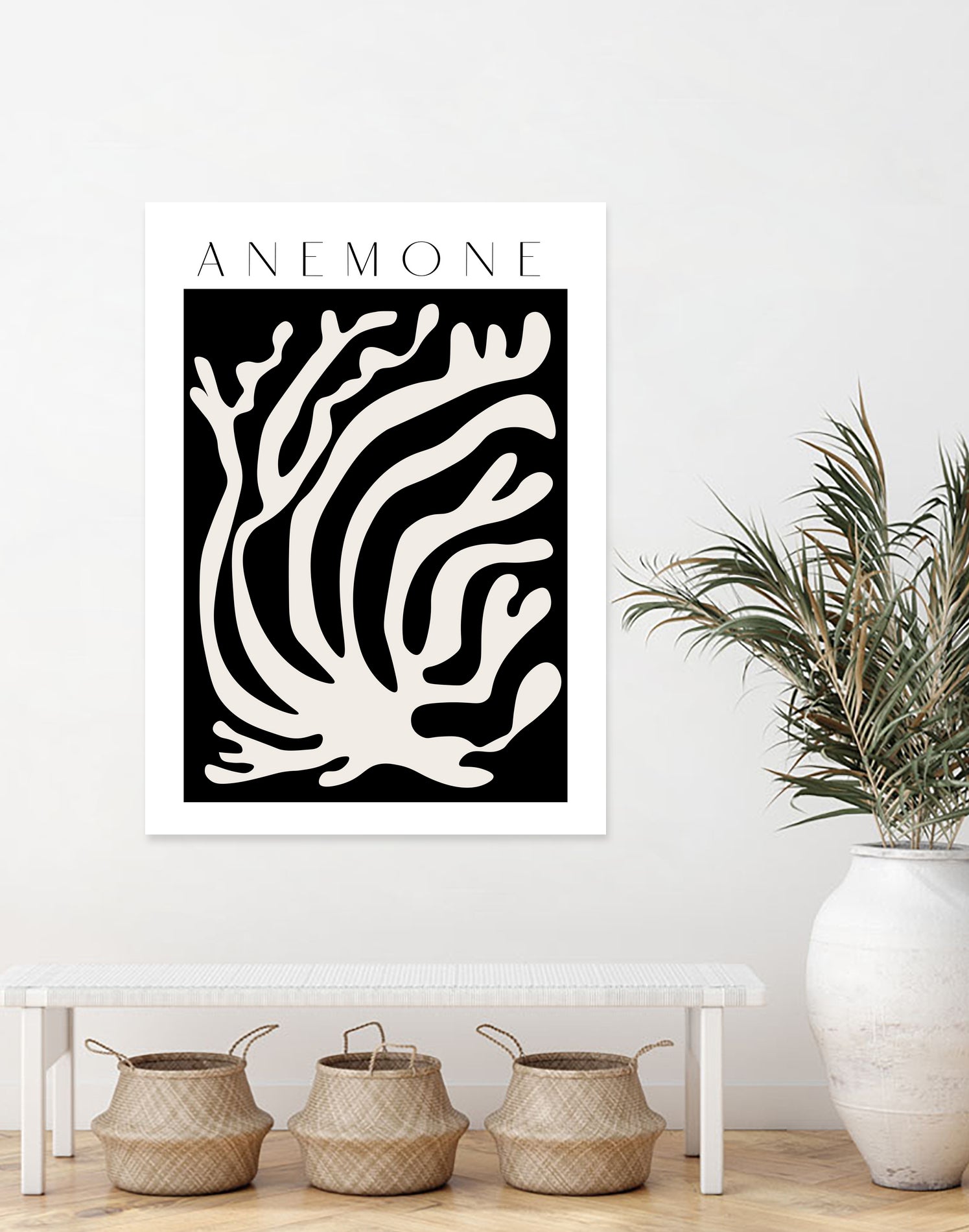 Anémone by M Studio on GIANT ART - beige