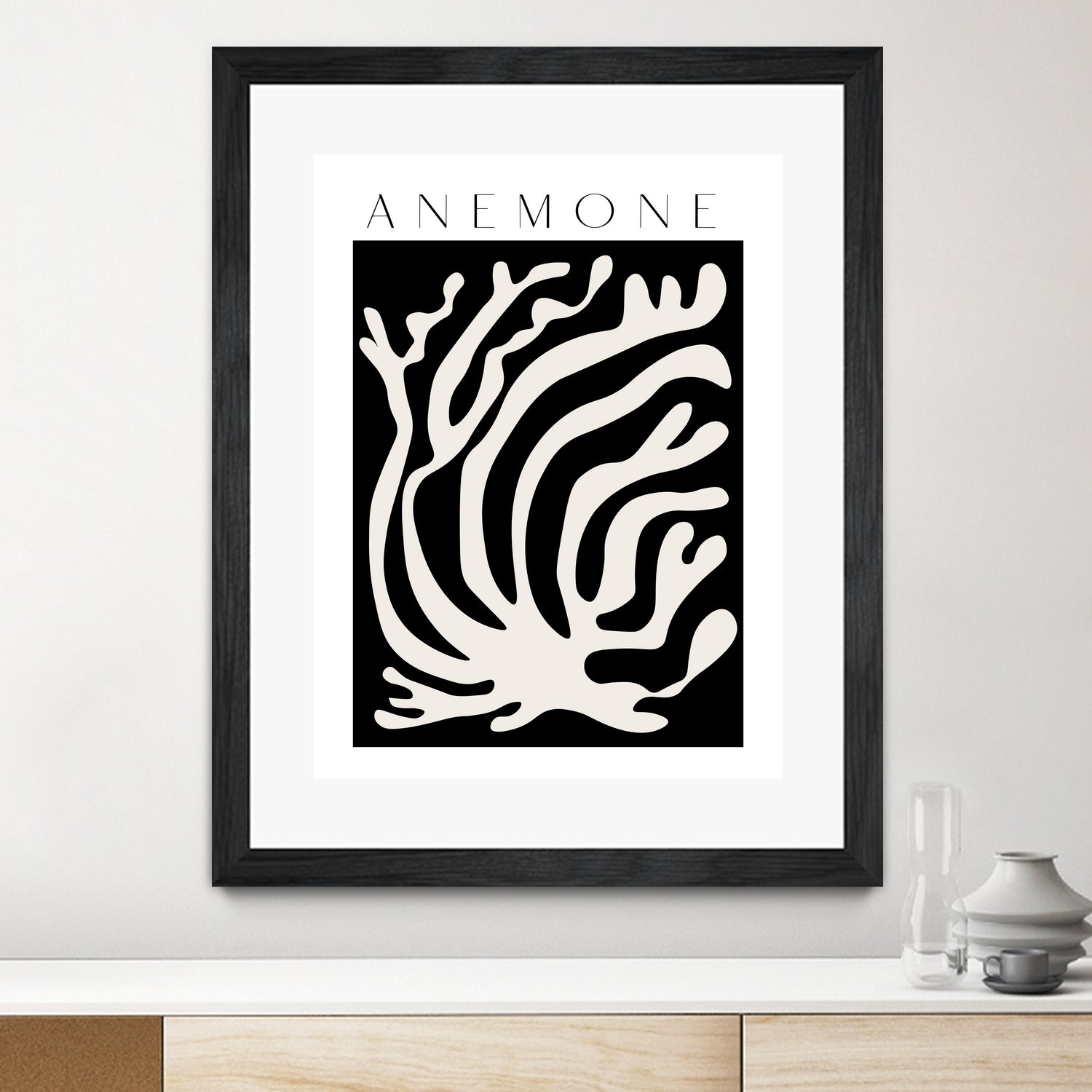 Anémone by M Studio on GIANT ART - beige