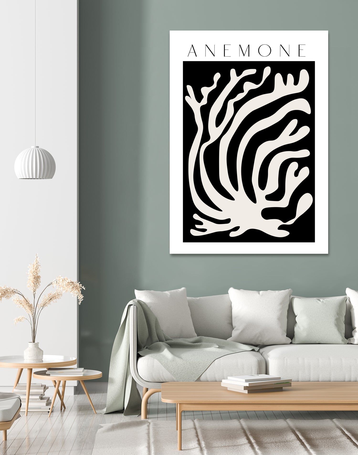 Anémone by M Studio on GIANT ART - beige