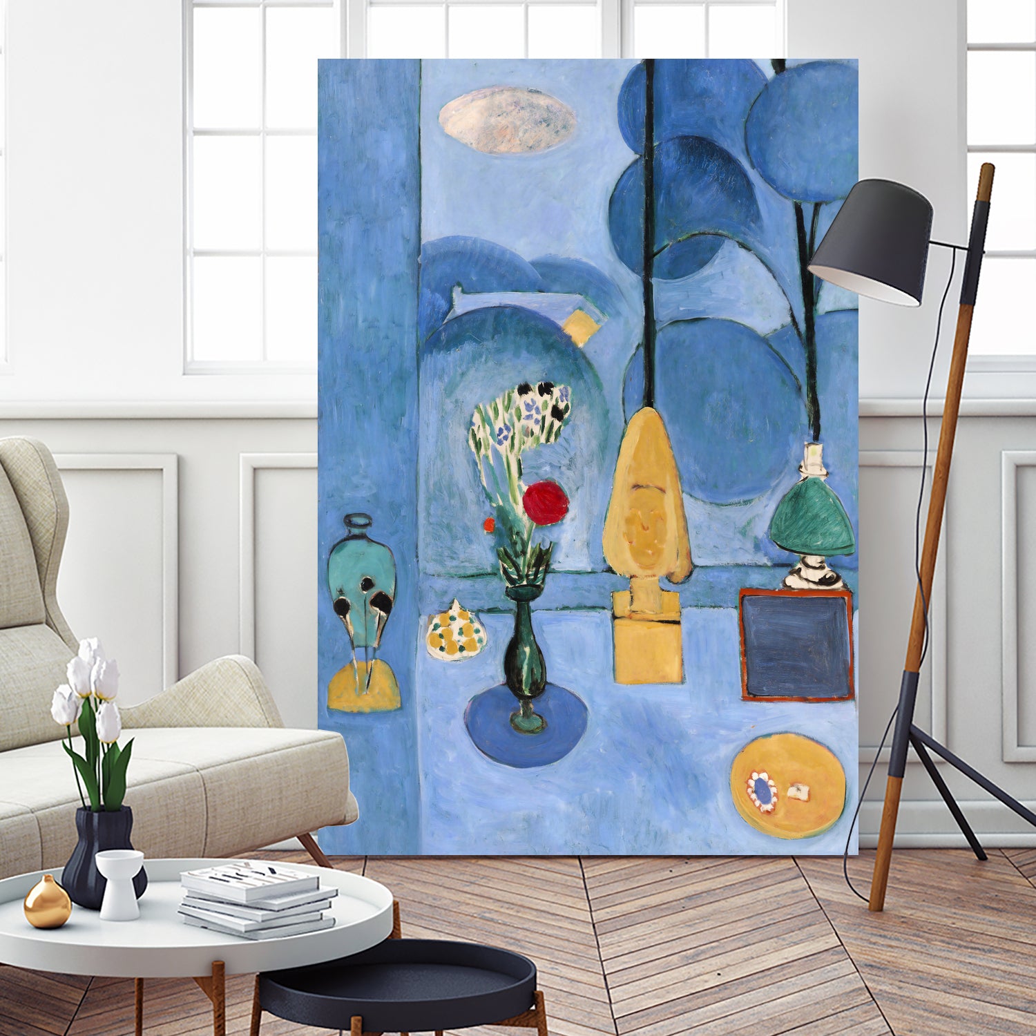 The blue window by Henri Matisse on GIANT ART - museums