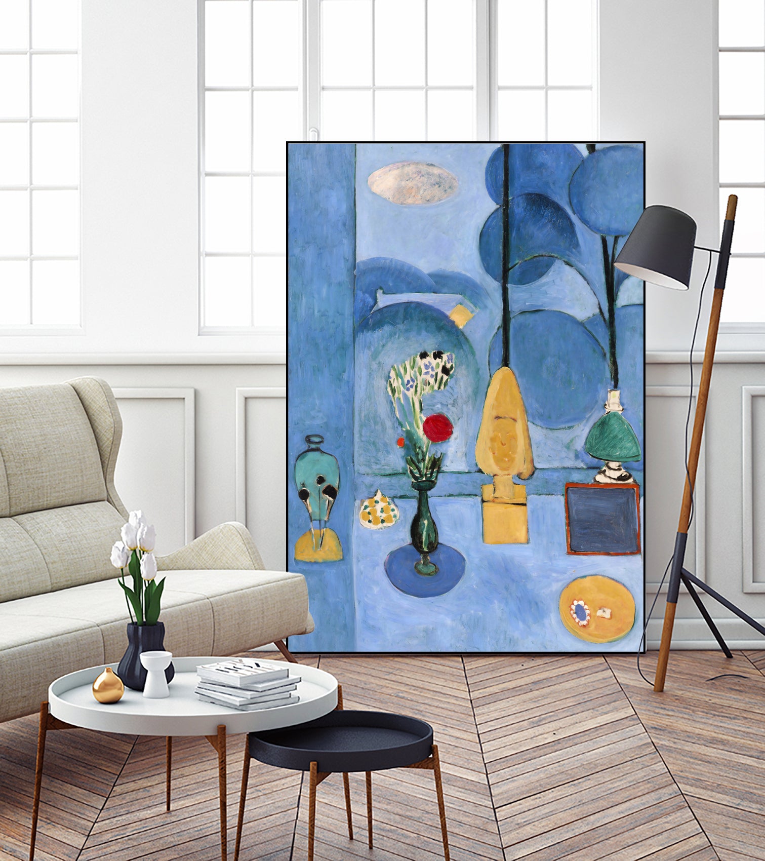 The blue window by Henri Matisse on GIANT ART - museums