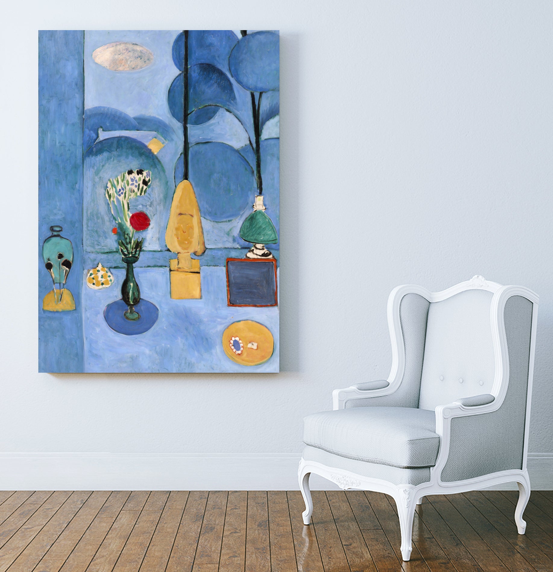 The blue window by Henri Matisse on GIANT ART - museums