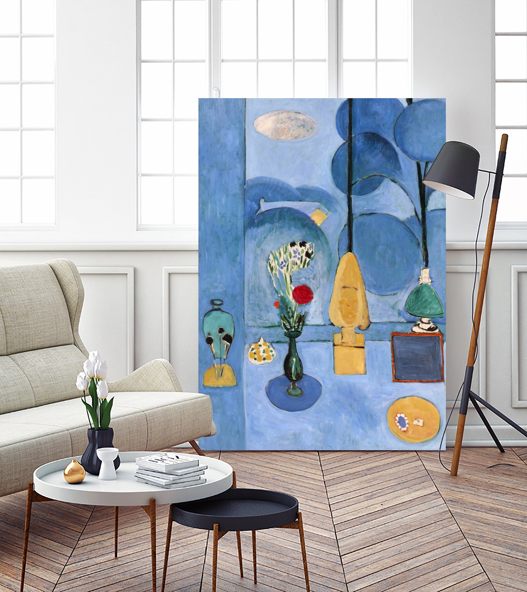 The blue window by Henri Matisse on GIANT ART - museums