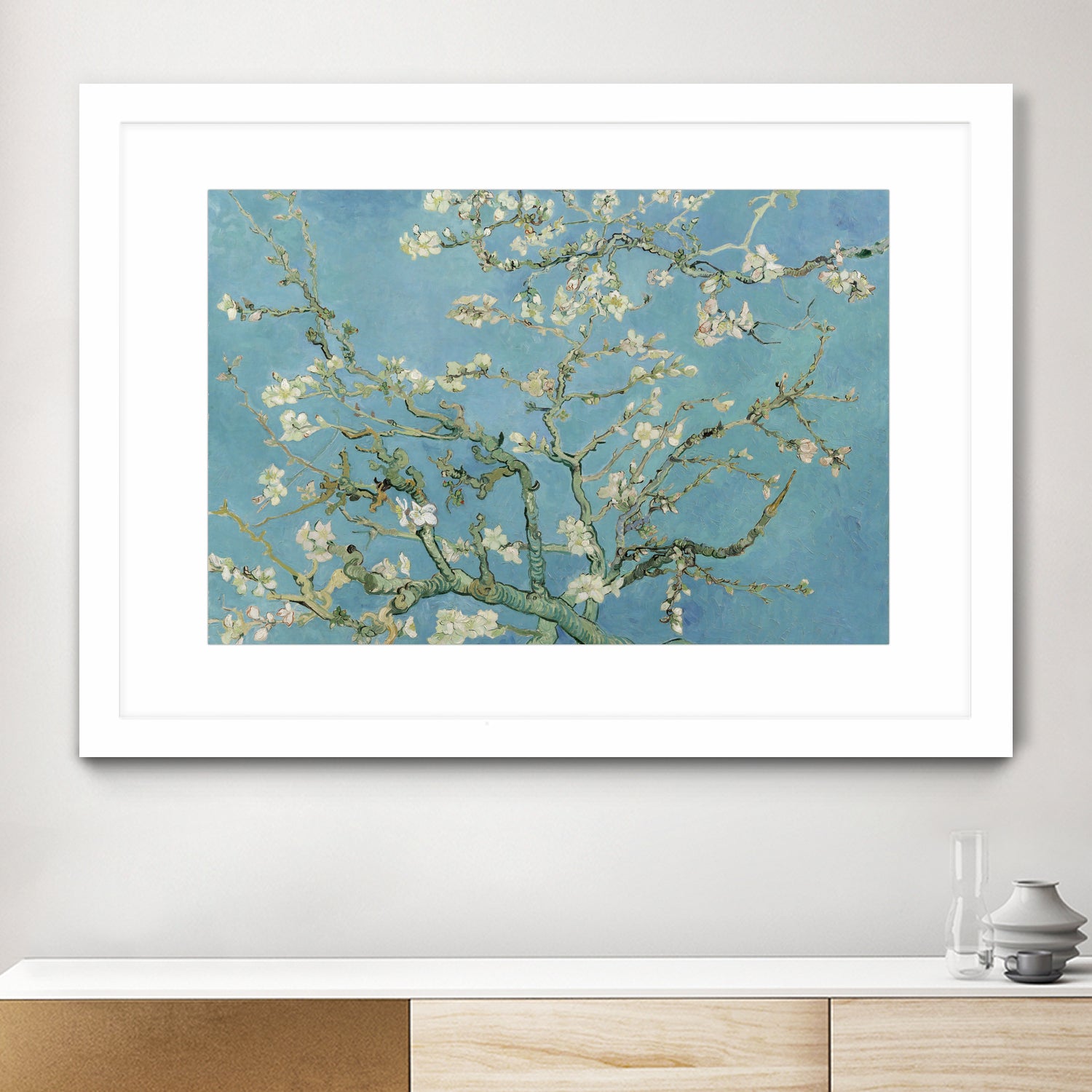 Almond Blossoms by Vincent van Gogh on GIANT ART - masters masters