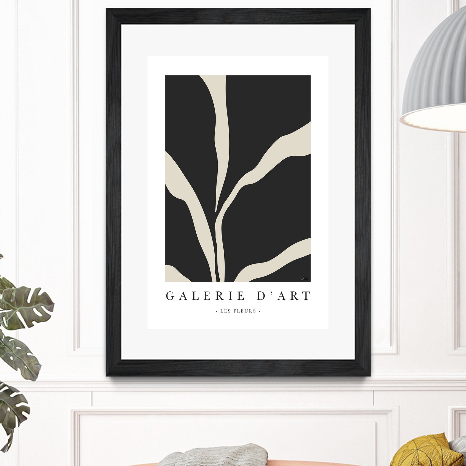 Les Flreurs by M Studio on GIANT ART - black illustration