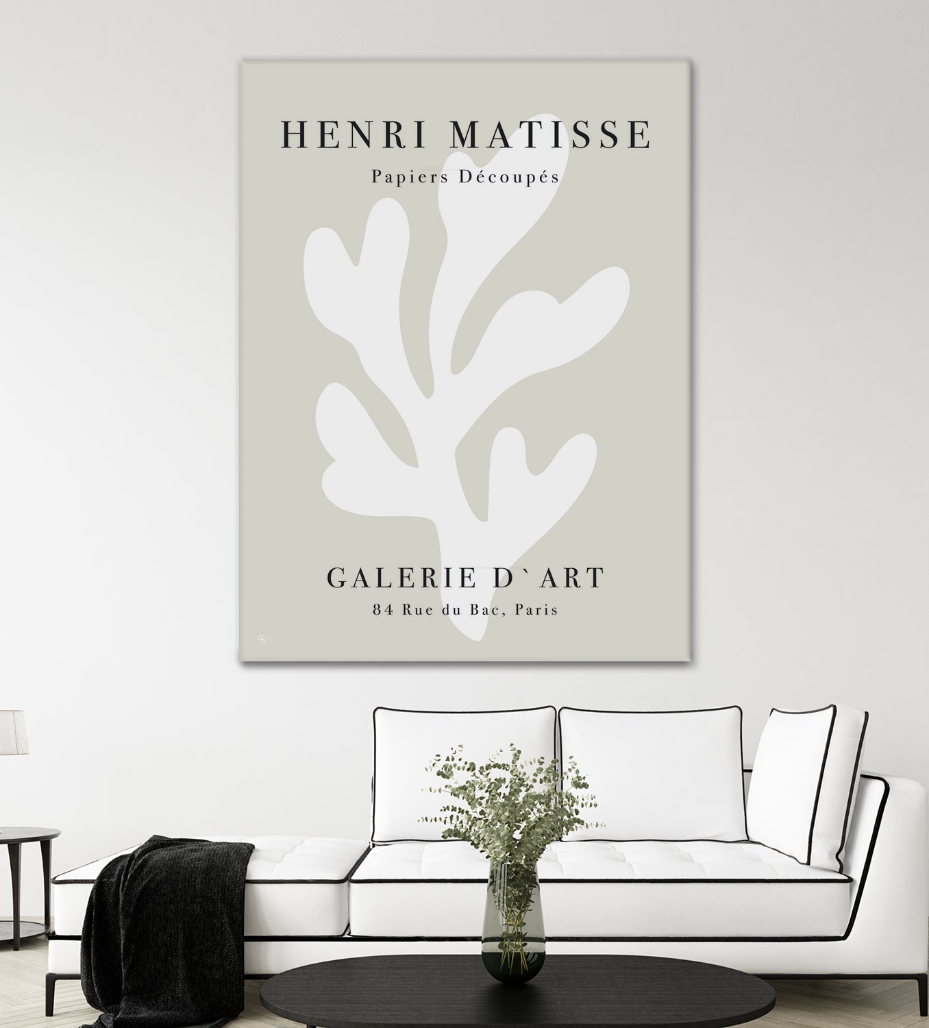 Papiers Découpés XI by M Studio on GIANT ART - beige matisse