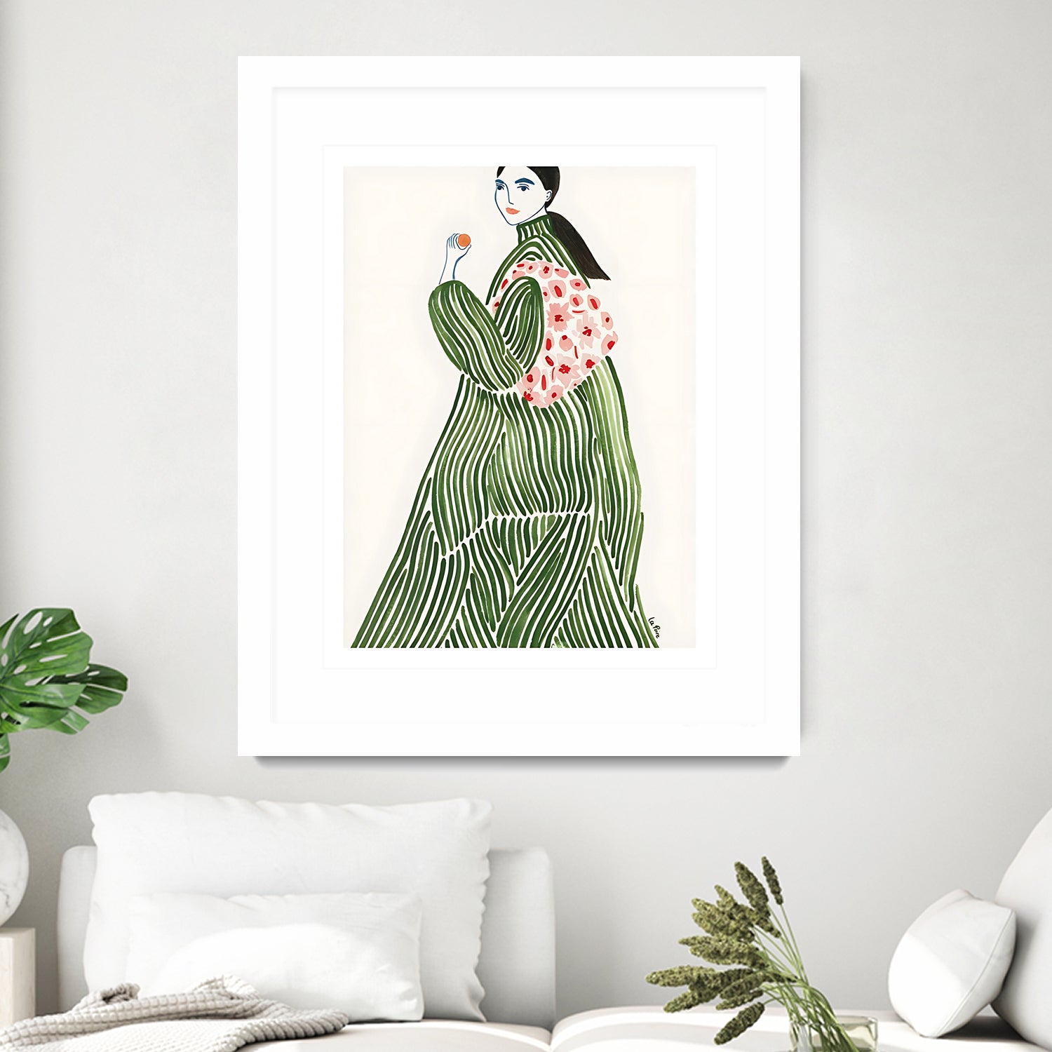 Incognito by M Studio on GIANT ART - pink illustration