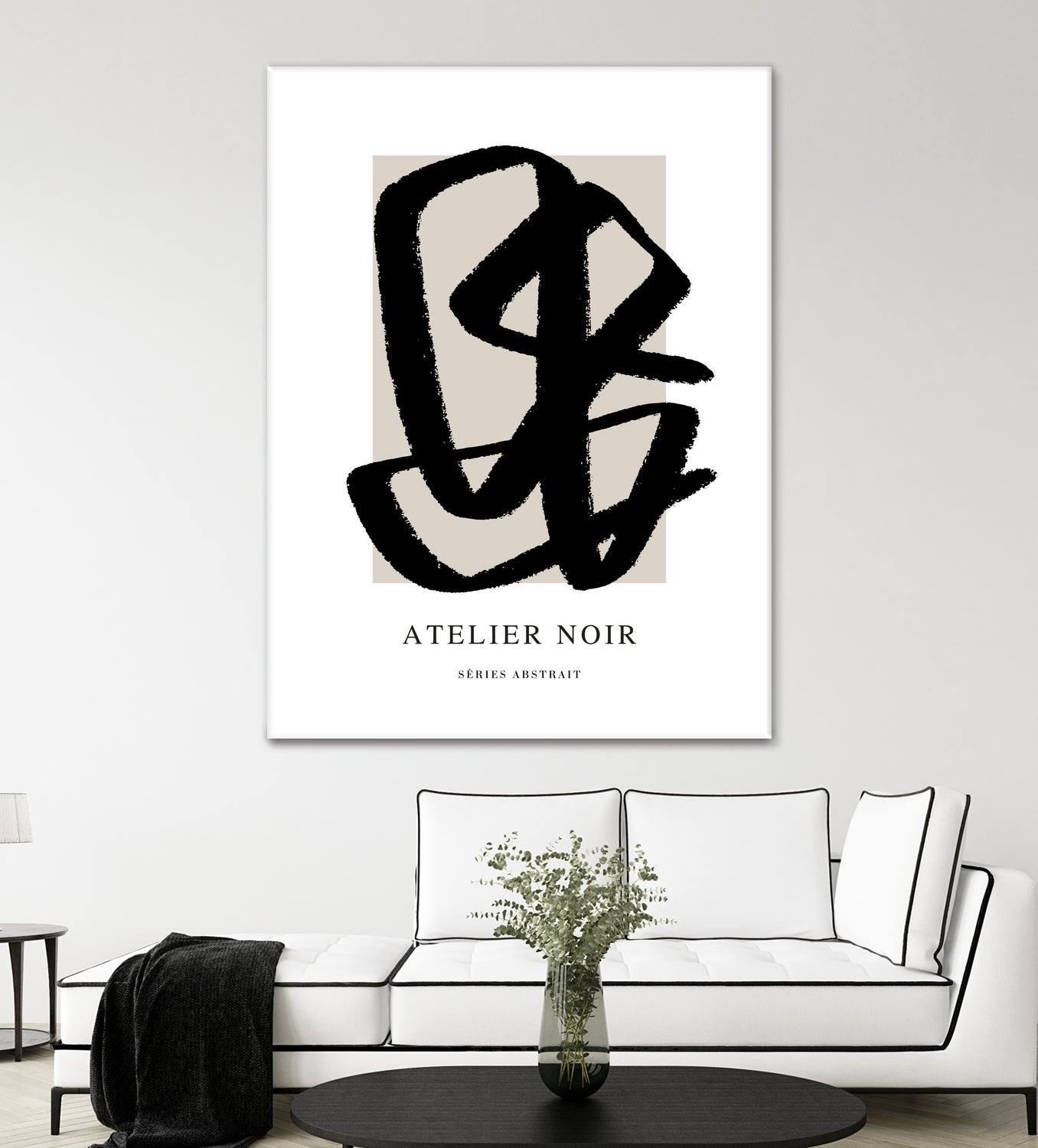 Atelier Noir by M Studio on GIANT ART - beige illustration modern