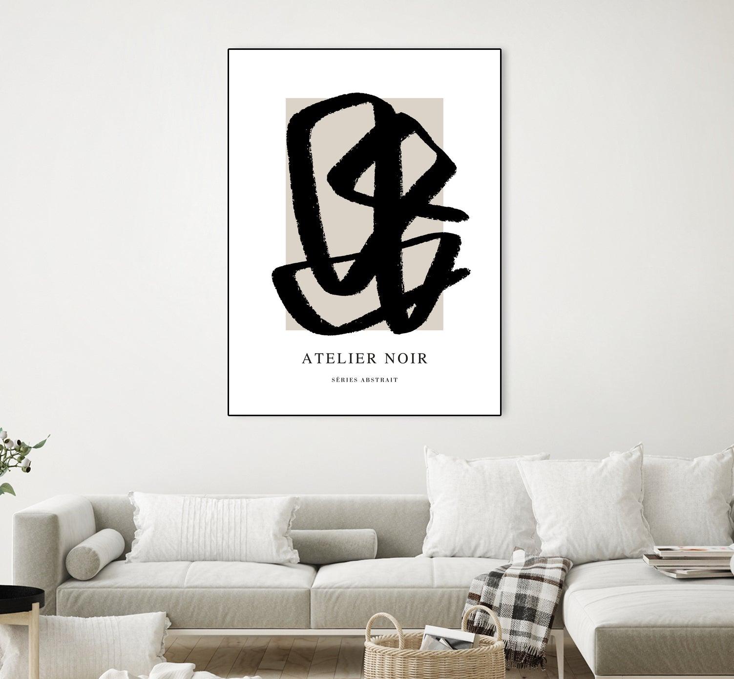 Atelier Noir by M Studio on GIANT ART - beige illustration modern