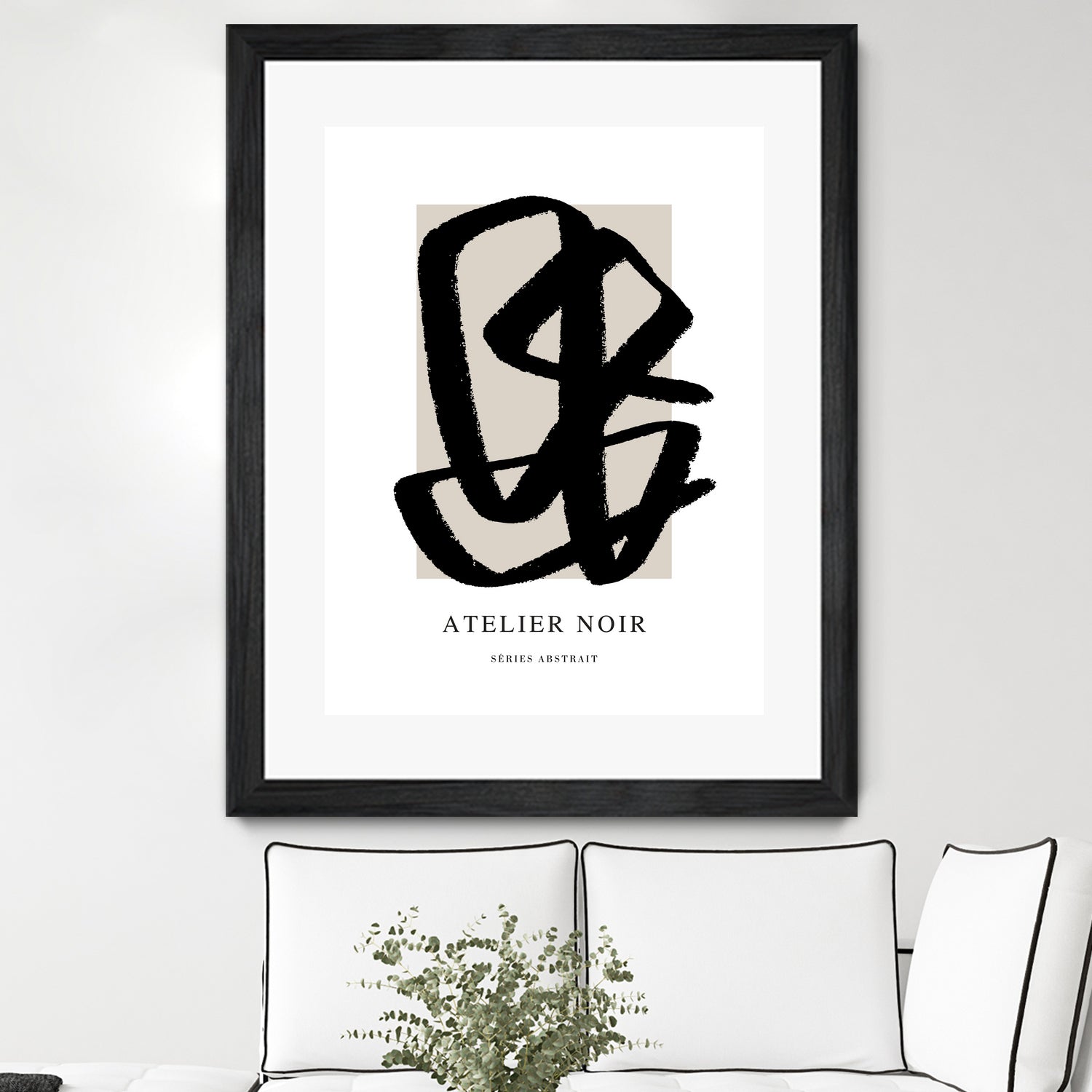 Atelier Noir by M Studio on GIANT ART - beige illustration modern