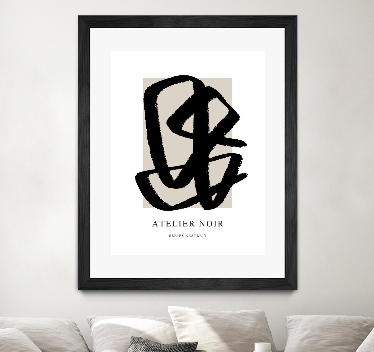 Atelier Noir by M Studio on GIANT ART - beige illustration modern