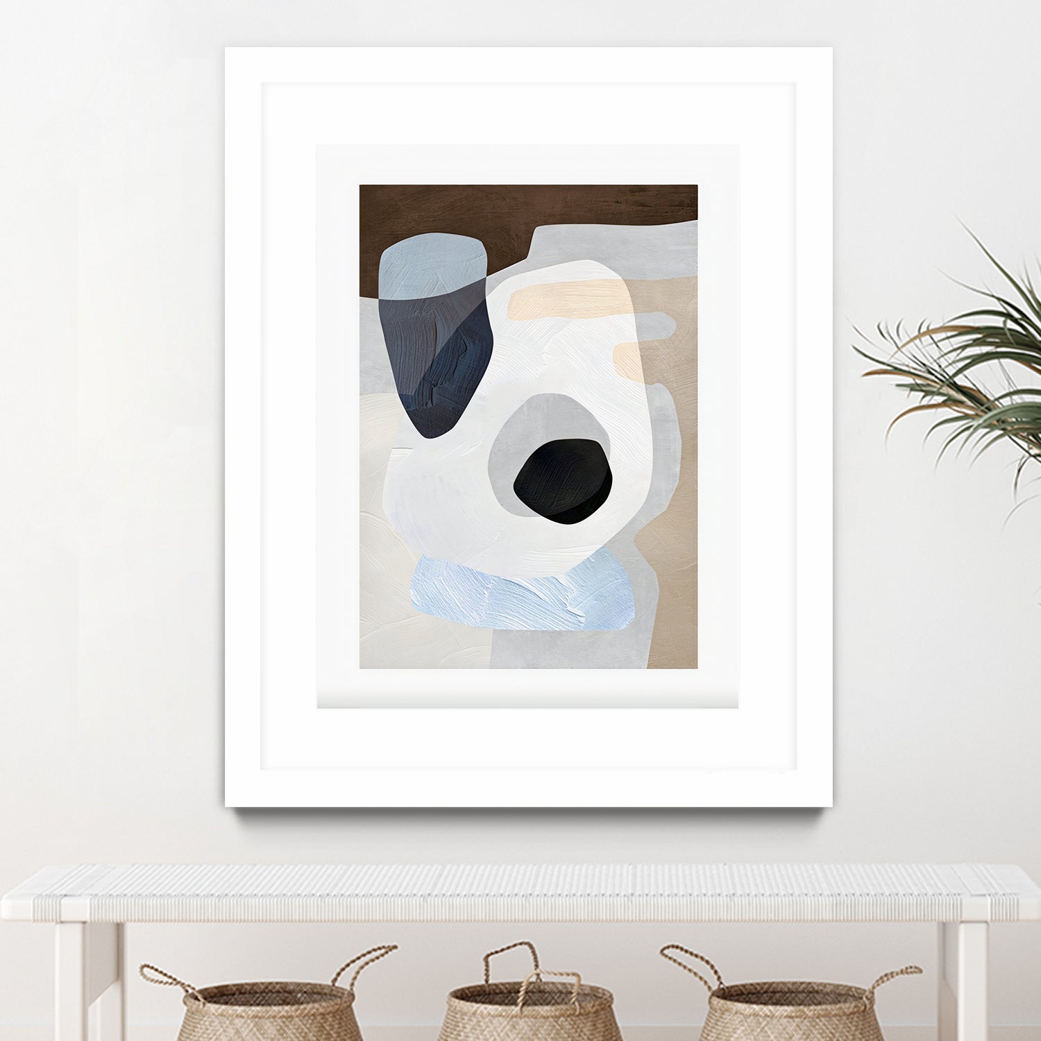 Formes III by M Studio on GIANT ART - green abstrait abstrait