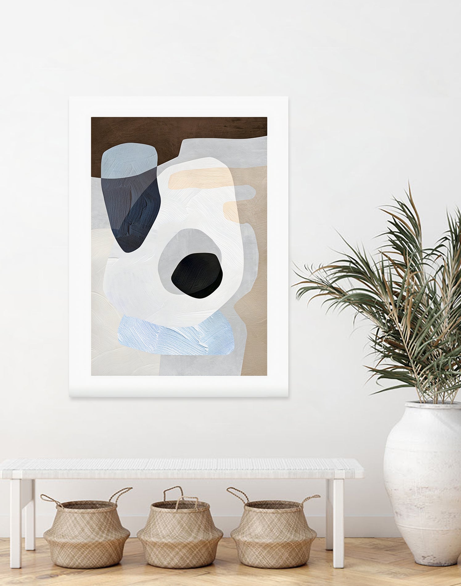 Formes III by M Studio on GIANT ART - green abstrait abstrait