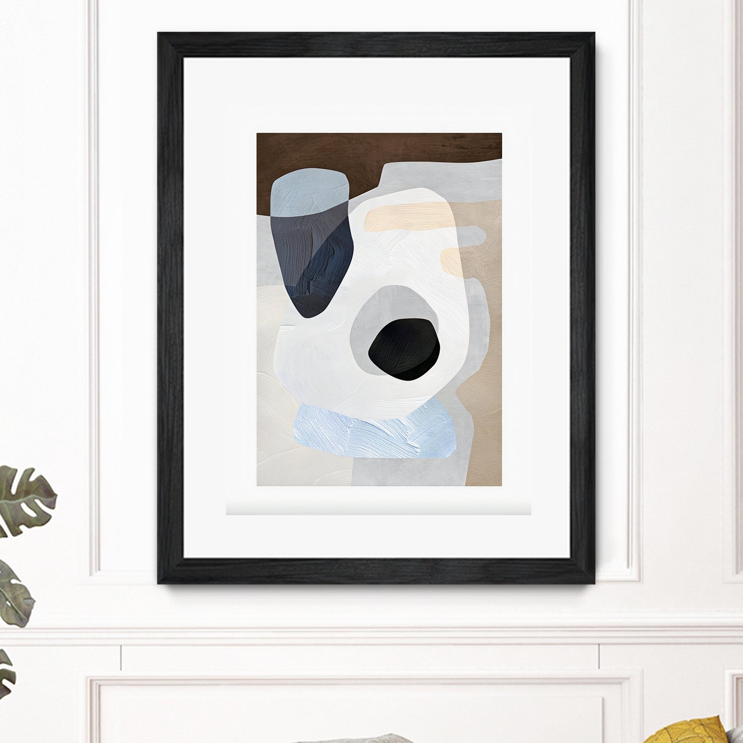 Formes III by M Studio on GIANT ART - green abstrait abstrait