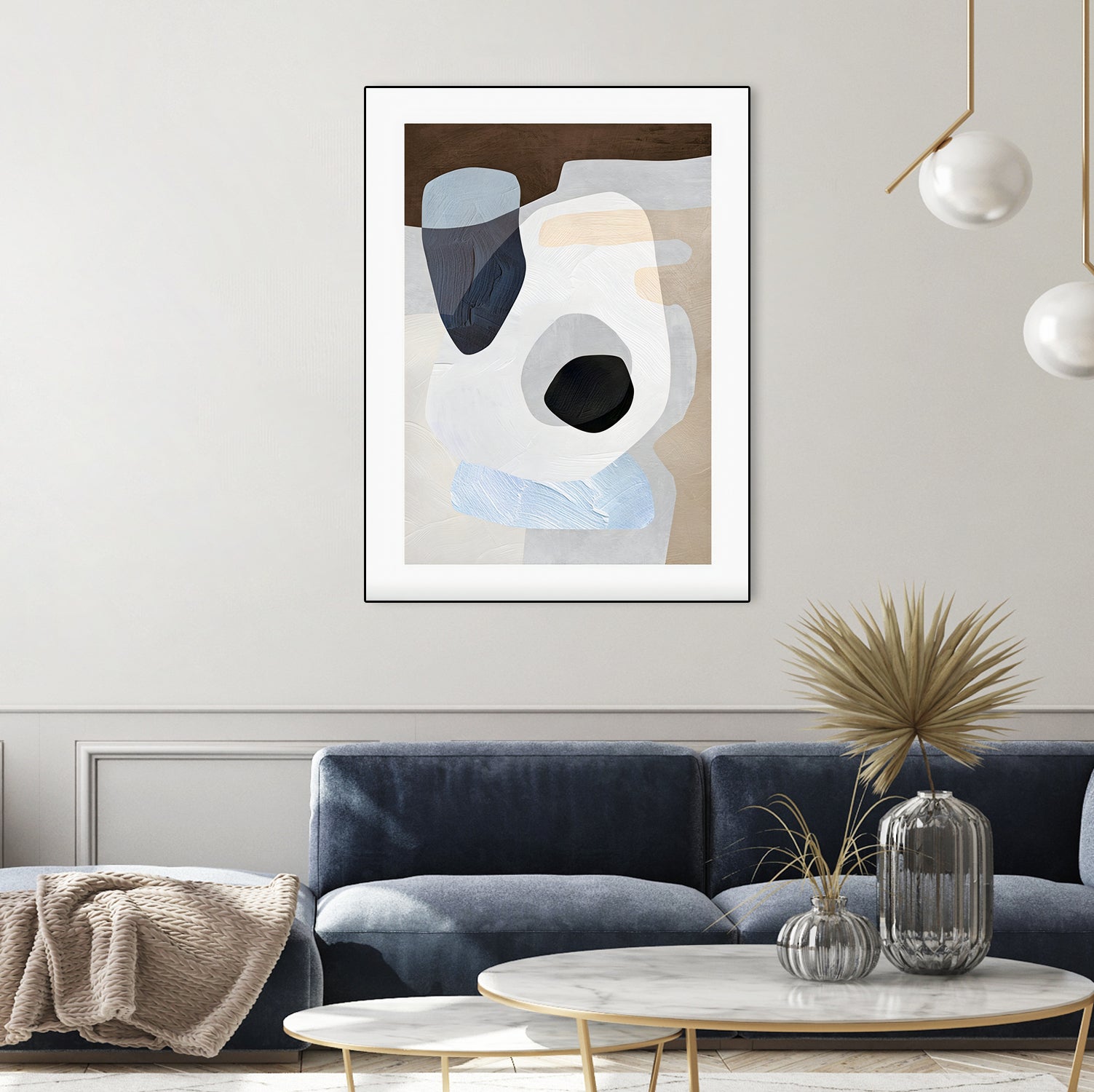 Formes III by M Studio on GIANT ART - green abstrait abstrait